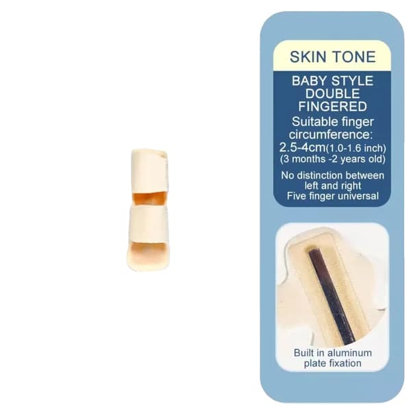 Finger Fixeringsskinne, Justerbar Pasform, Holdbare Materialer,C