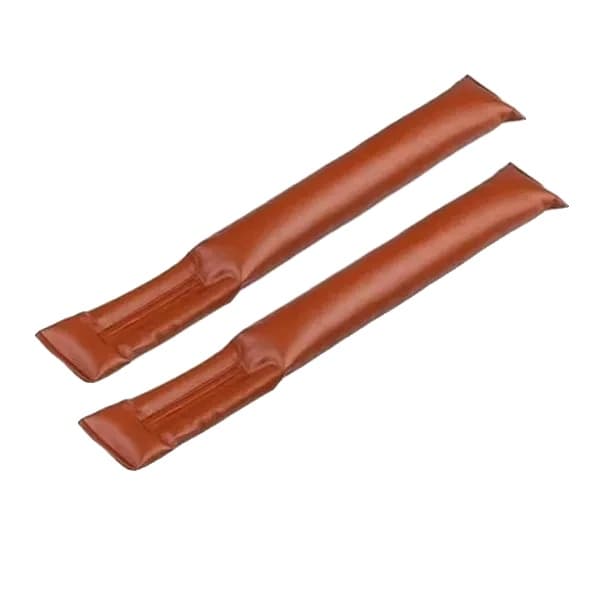 Bilbarnstolsplugg, läckagesäker design, universell kompatibilitet,2st-Brun