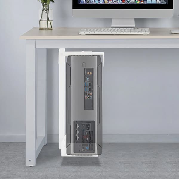 Computer Host Beslag, Nem Installation, Pladsbesparende Design,HVID