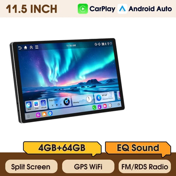 Bil Multimediaafspiller, Touchscreen, Trådløs Forbindelse,4+64G