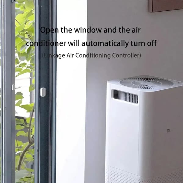 Dørvinduesensor, ZigBee trådløs forbindelse, Smart Home kompatibilitet,1pc