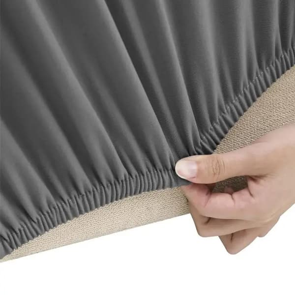 Elastisk Sofapude, Strækbar Pasform, Nem Vedligeholdelse,Antracit