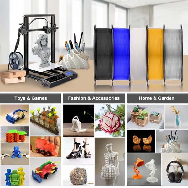 3D-printer filament, højhastigheds, miljøvenligt materiale,5Chokolade