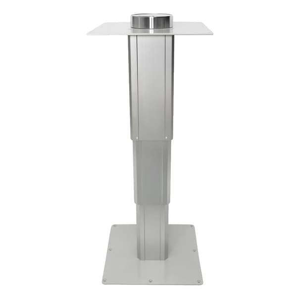 Bordben, Höjdjusterbart, Hållbart Aluminiumlegering,Vit