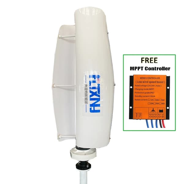 Vindmøllegenerator, Holdbar Konstruktion, Alsidig Spændingssupport,med gratis controller, 3000W, 48V