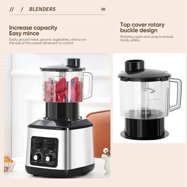 Blender, Multifunktionelt Design, Kraftfuld Ydeevne,EU stik