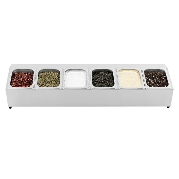 Ingredienslåda, Rostfritt stål, Stabil design,Silver