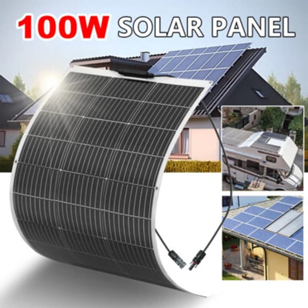 Solpanel, Lättviktsdesign, Hållbar Konstruktion,16.5V 100W 97.5x55cm