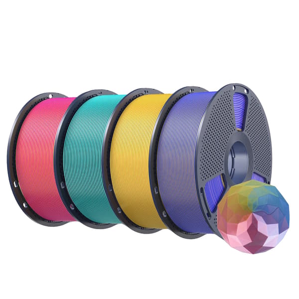 3D-printer filament, silkemateriale, lav krympning,MIX 2