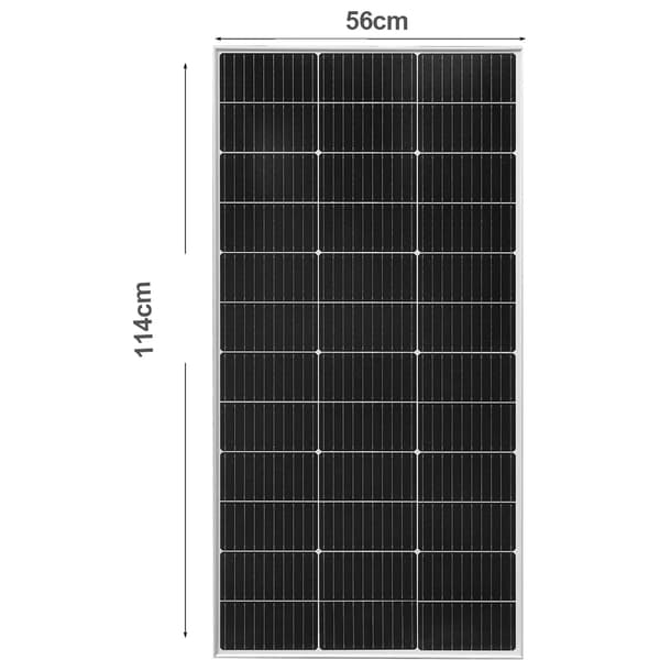 Solpanel, Høj Effektivitet, Holdbar Konstruktion,Glas Solpanel