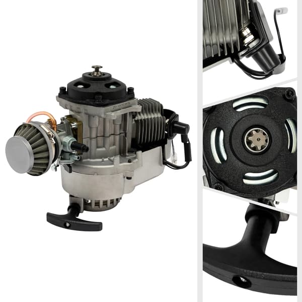 Gasmotor, 49CC, 1.9KW Effekt,49CC