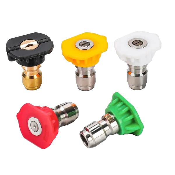 Högtryckstvättanslutning, 1/4" Snabbkoppling, Bajonettadapter,Sprutmunstycken