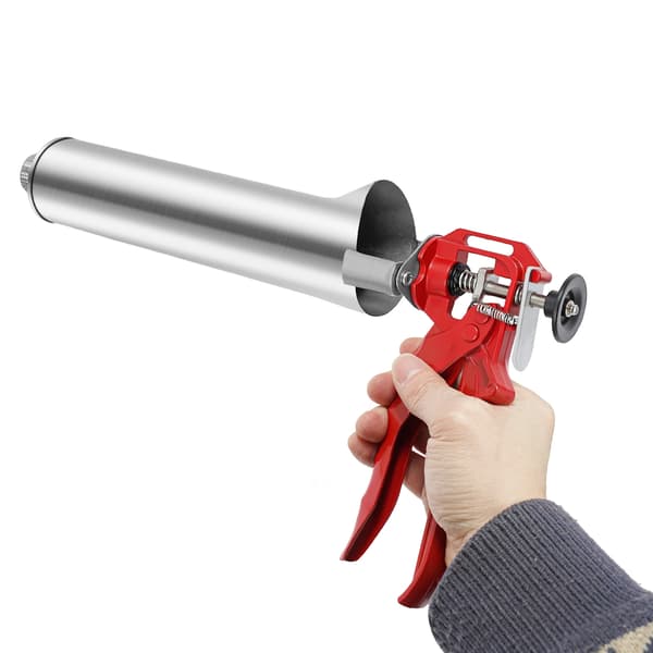 Siliconepistol, Holdbar Konstruktion, Ergonomisk Design,Sølv