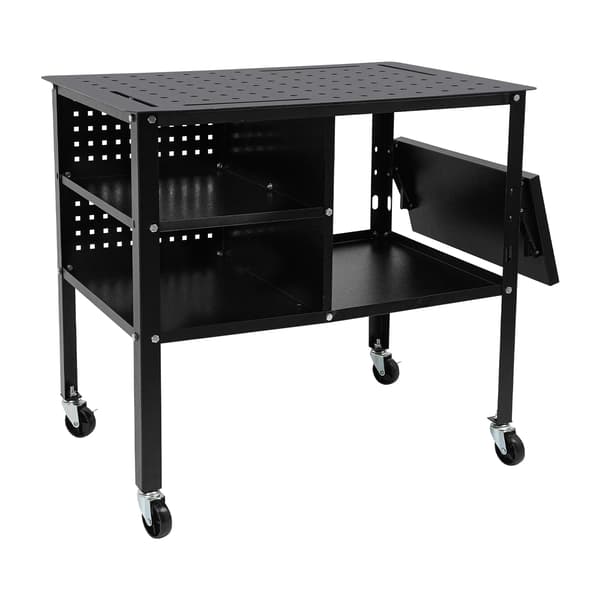 Arbejdsbord, Foldbart Design, 500kg Belastningsevne,Sort