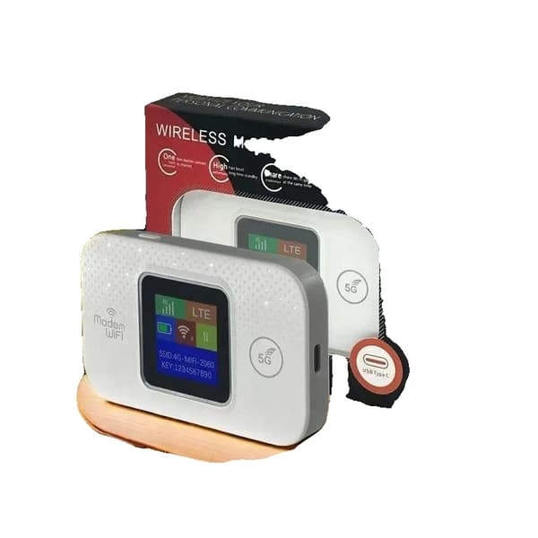 Mobil Hotspot, 4G LTE, Bærbart Design,382 M9S Hvid EU