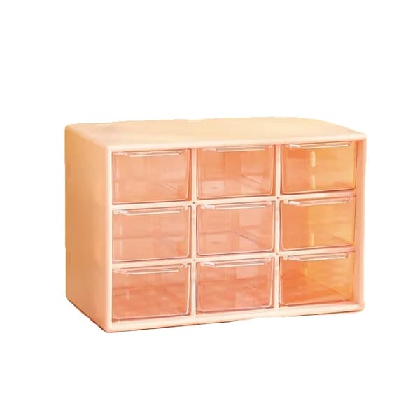 Opbevaringsboks, 9 Rum Design, Miljøvenligt Materiale,Pink