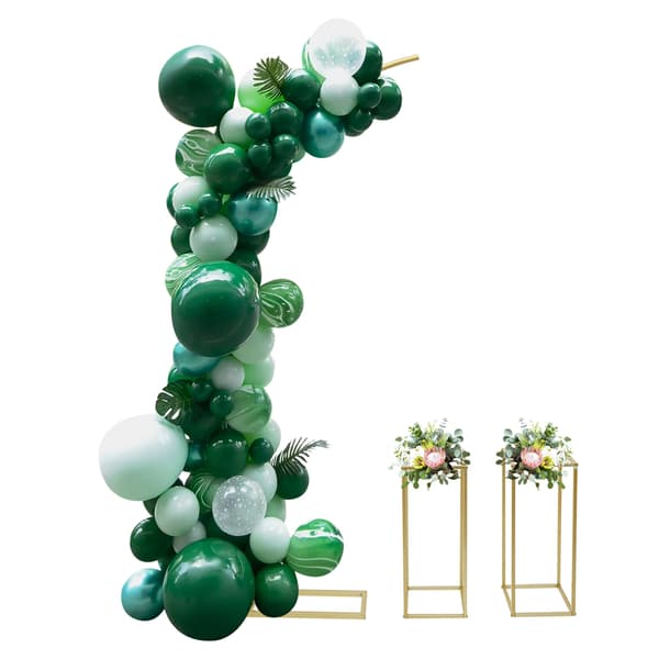 Blomsterställning, Bågram, Modern Design,Guld, M