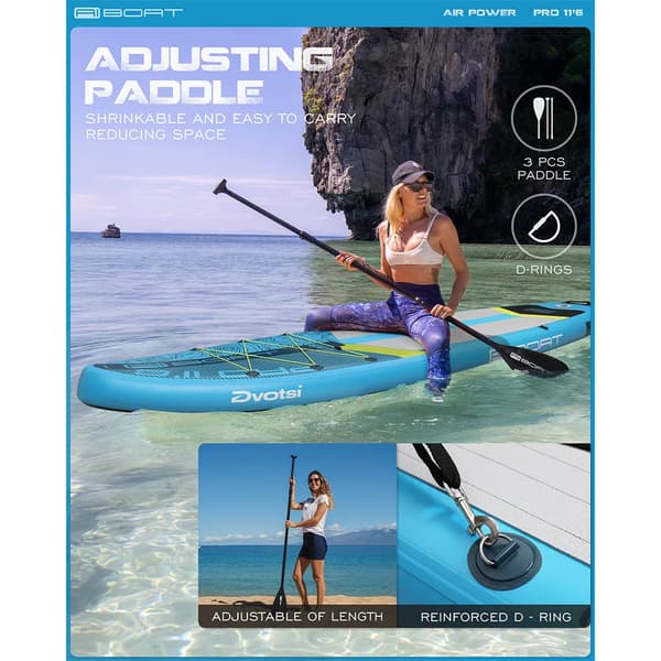 Paddle Board, Hållbar PVC, Mångsidig för Vattenaktiviteter,AI07