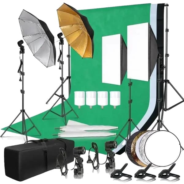 Fotografi Set, Mångsidig Belysning, Bärbar Installation, Fotostudioset 36