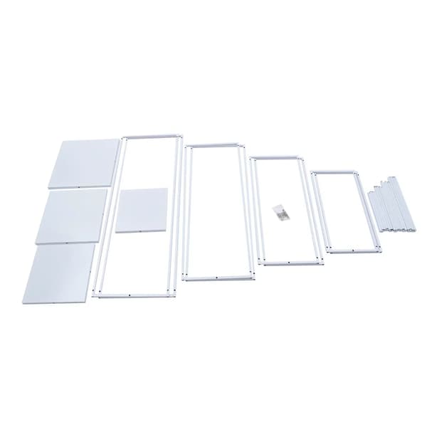 Blomsterstand, Robust Jernkonstruktion, Elegant Midtpunkt,HVID, L