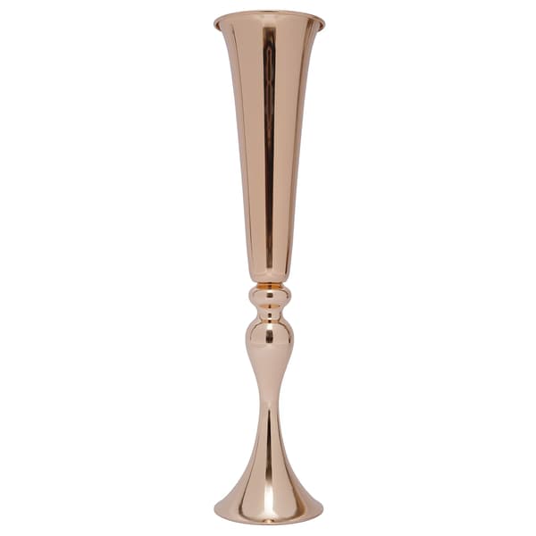 Höga bröllopsblomvaser, elegant design, hållbar järnkonstruction,Guld