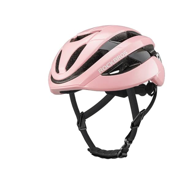 Cykelhjälm, Ultralätt Design, CE Certifierad Säkerhet,Rosa Ljus, M-a