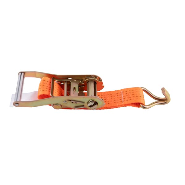 Spännband, 6 meters längd, 50 mm bredd, 5 tons lastkapacitet, Klokrok fäste, Hållbart polyester material