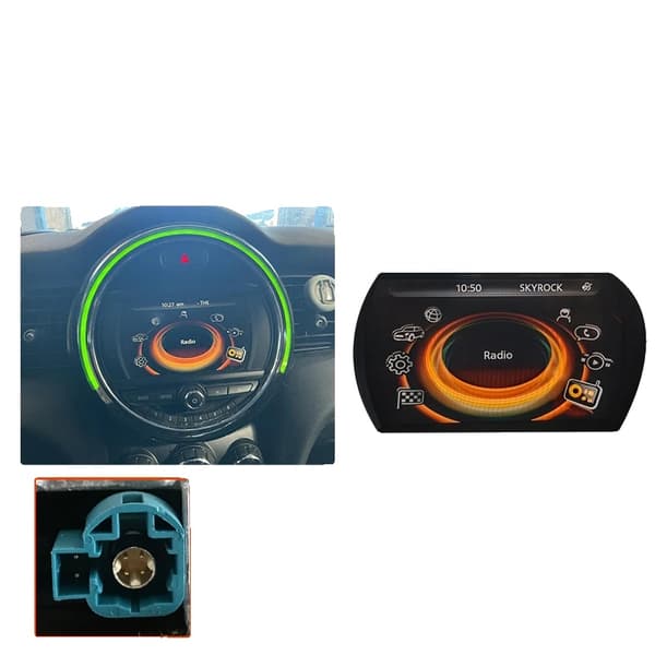 CarPlay och Android Auto-gränssnitt, trådlös anslutning, enkel installation,NBT