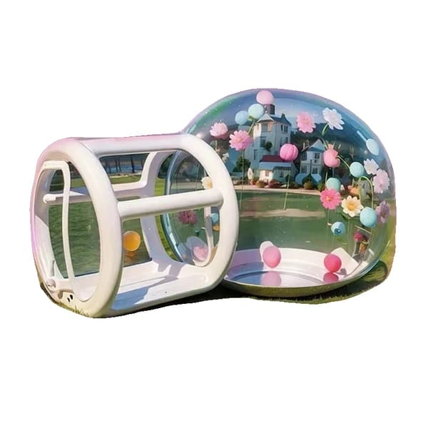Oppustelig Kuppel Bubble Telt, Holdbart PVC Materiale, Bærbart Design,3M 10.