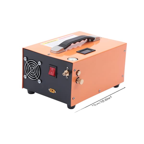 Högtryckspump, Effektiv Luftkomprimering, Kompakt och Hållbar Design,Orange, 12V