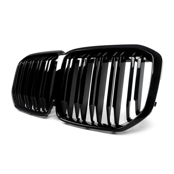 Frontbumpergrill, Aggressiv Styling, Nem Installation,glans sort