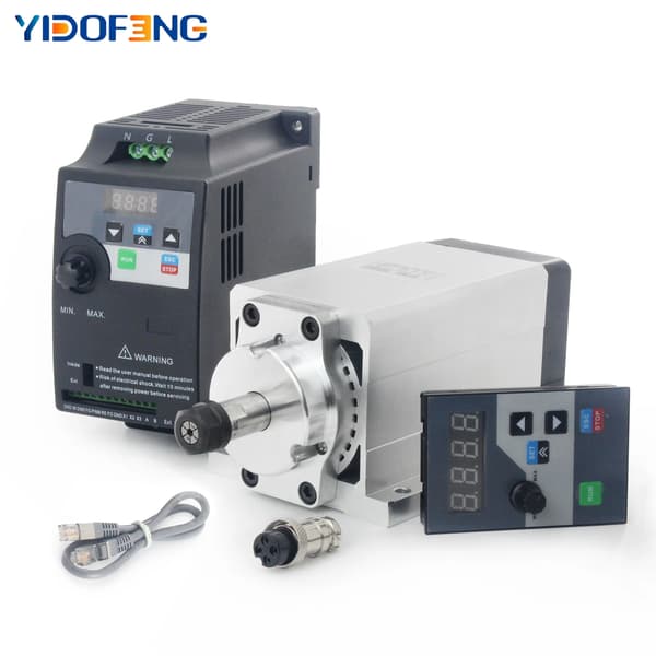 Spindelmotor, borstlös DC, CNC-kit,220V