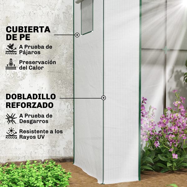 Växthus, Slitstarkt Material, Ventilationsdesign, VIT