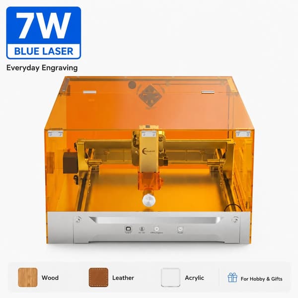 Lasergravyr, Hög hastighet, Precisiongravyr,7W Blå Laser