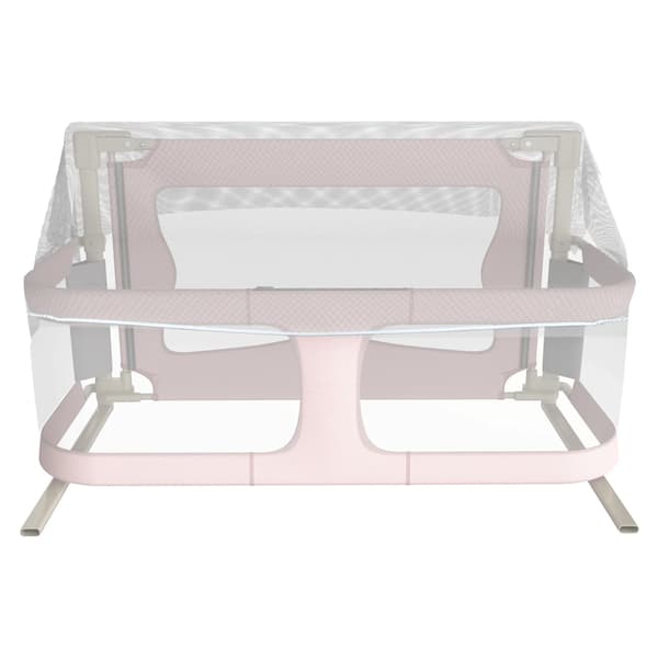 Sengegelænder, Foldbart Sikkerhedsgelænder, Bærbart Design,Pink