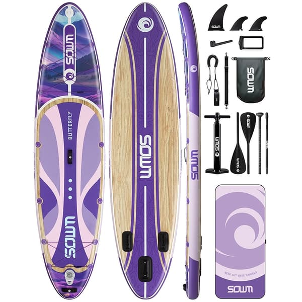 SUP-bräda, mångsidig design, hållbar PVC-konstruktion, SW01