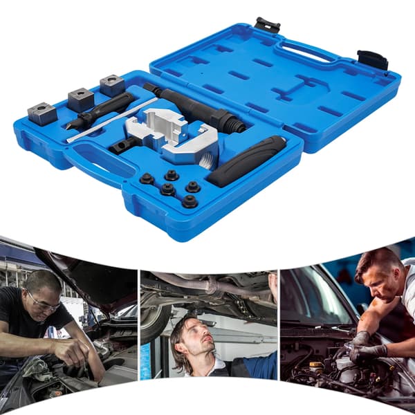 Hydraulisk Flareverktygssats, Hållbart Kolfiberstål, Manuell Drift,Blå