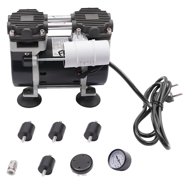Vakuumpump, Hög Prestanda, Ren Drift,Mörkgrå