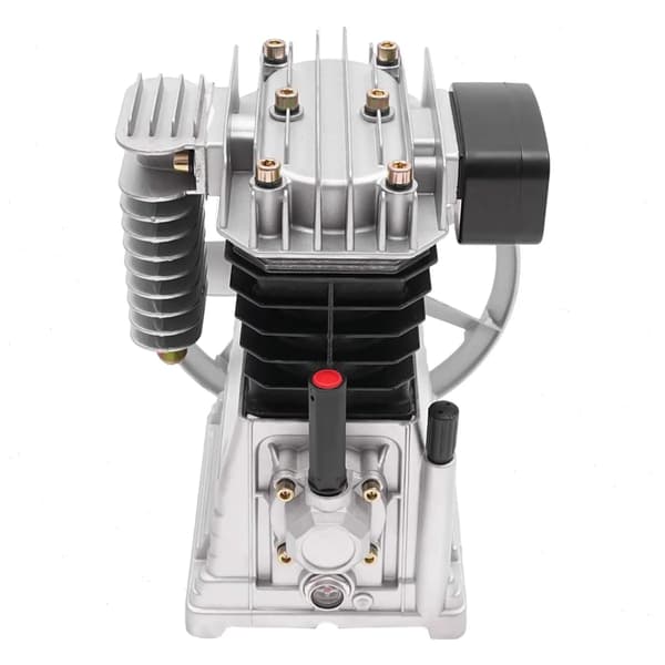 Luftkompressor Pumpahuvud, 250L/min Prestanda, Lätt Installation,Silver
