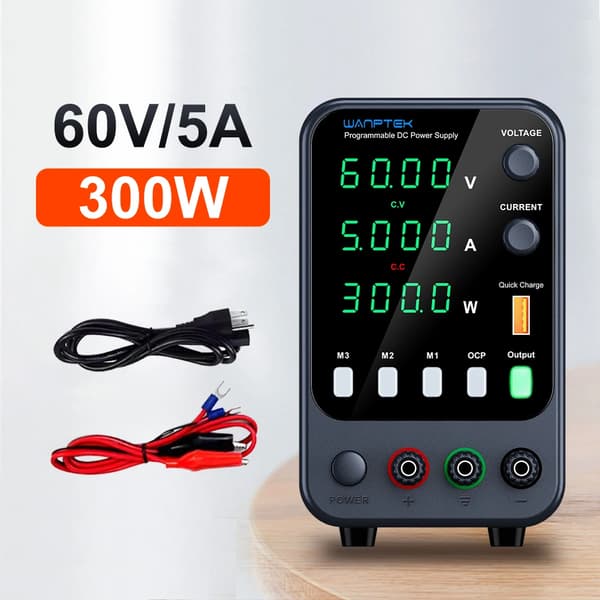 DC-strömförsörjning, justerbar spänning, LED-display,APS605H
