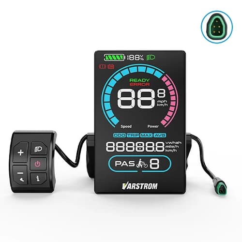 eBike Display, LCD Skærm, CAN Protokol Kompatibilitet,VD618  (  CAN Protokol )