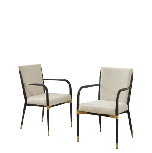 Spisebordsstol, Pladsbesparende Design, Behagelig Siddeplads,2stk-F