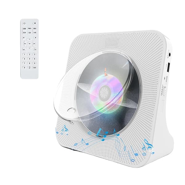CD-spelare, Bluetooth-anslutning, stöder USB- och TF-kort, HIFI-högtalare, LED-display, flerfärgsalternativ