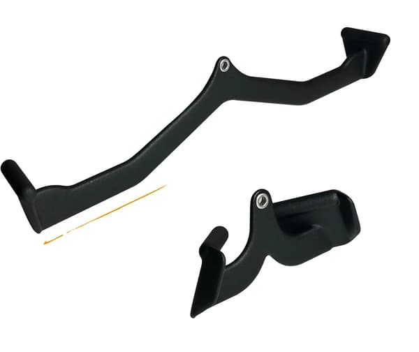 Lat Pulldown Bar, Tungt Stål, Halkfri Gummigrepp,BT025