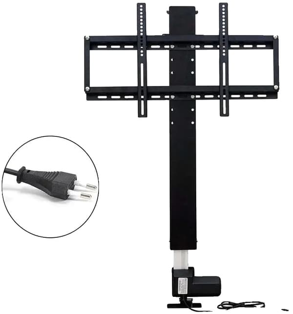 TV Lyftsystem, Justerbar Höjd, Fjärrkontroll,svart