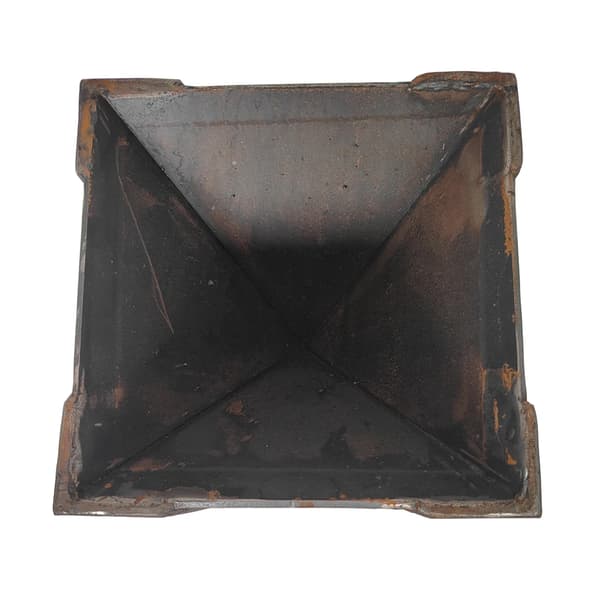 Støbeform til ingot, stål, 8" x 8", 7" højde, 16KG kapacitet, pyramideformet design
