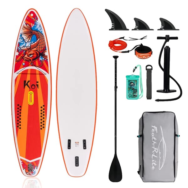 Oppustelig Stand Up Paddle Board, Ultra Stabil Design, Fuld Tilbehørssæt,SUPFR01E