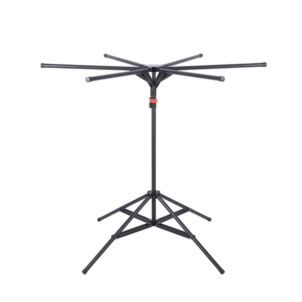 Klädtorkställning, Robust Kolfiberstål, Fällbar Design,Svart, 6