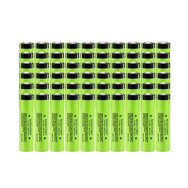 Lithiumbatteri, 4800mAh kapacitet, CE-certificeret,3.7 V, 60PCS