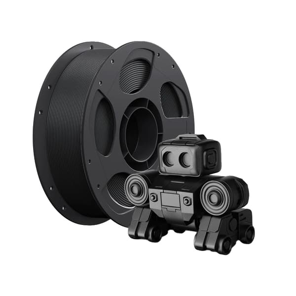 3D-skrivarfilament, PLA-material, hög hastighetskapacitet,5KG Svart